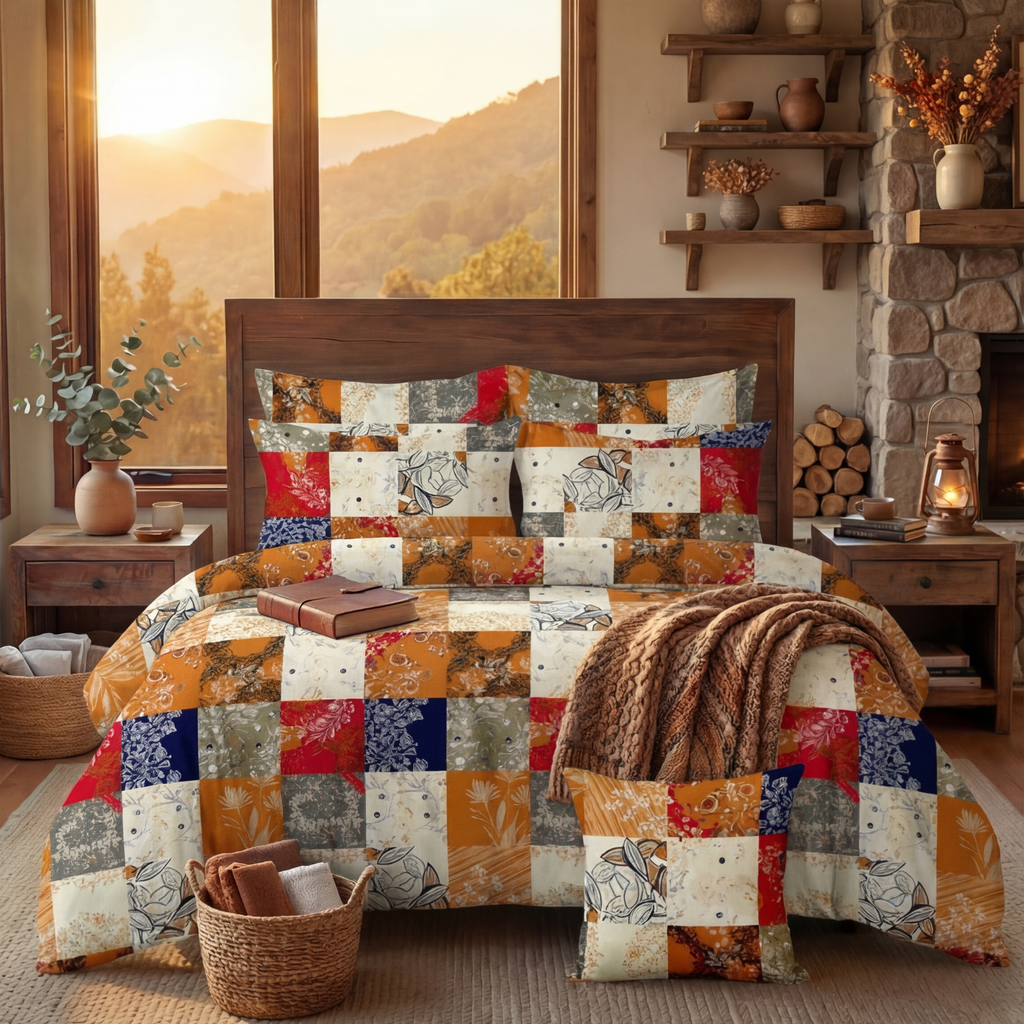 AMEL Comforter Set- 7 Pcs