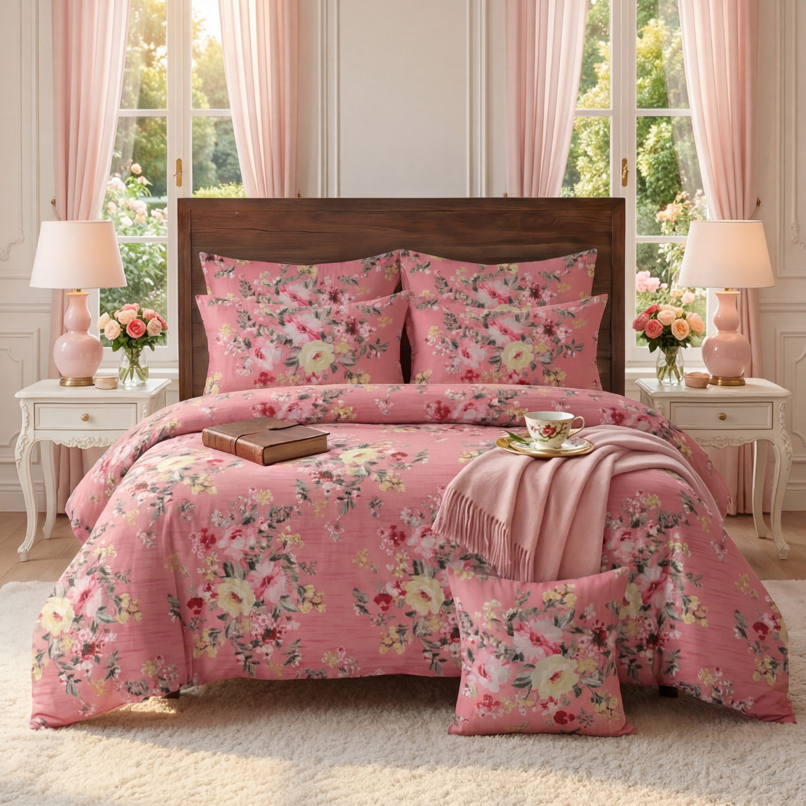 LABI Comforter Set- 7 Pcs