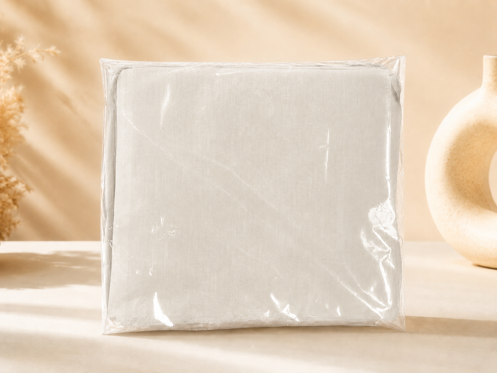 10×10 Inches Cotton Fabric Tissues – Pack of 50