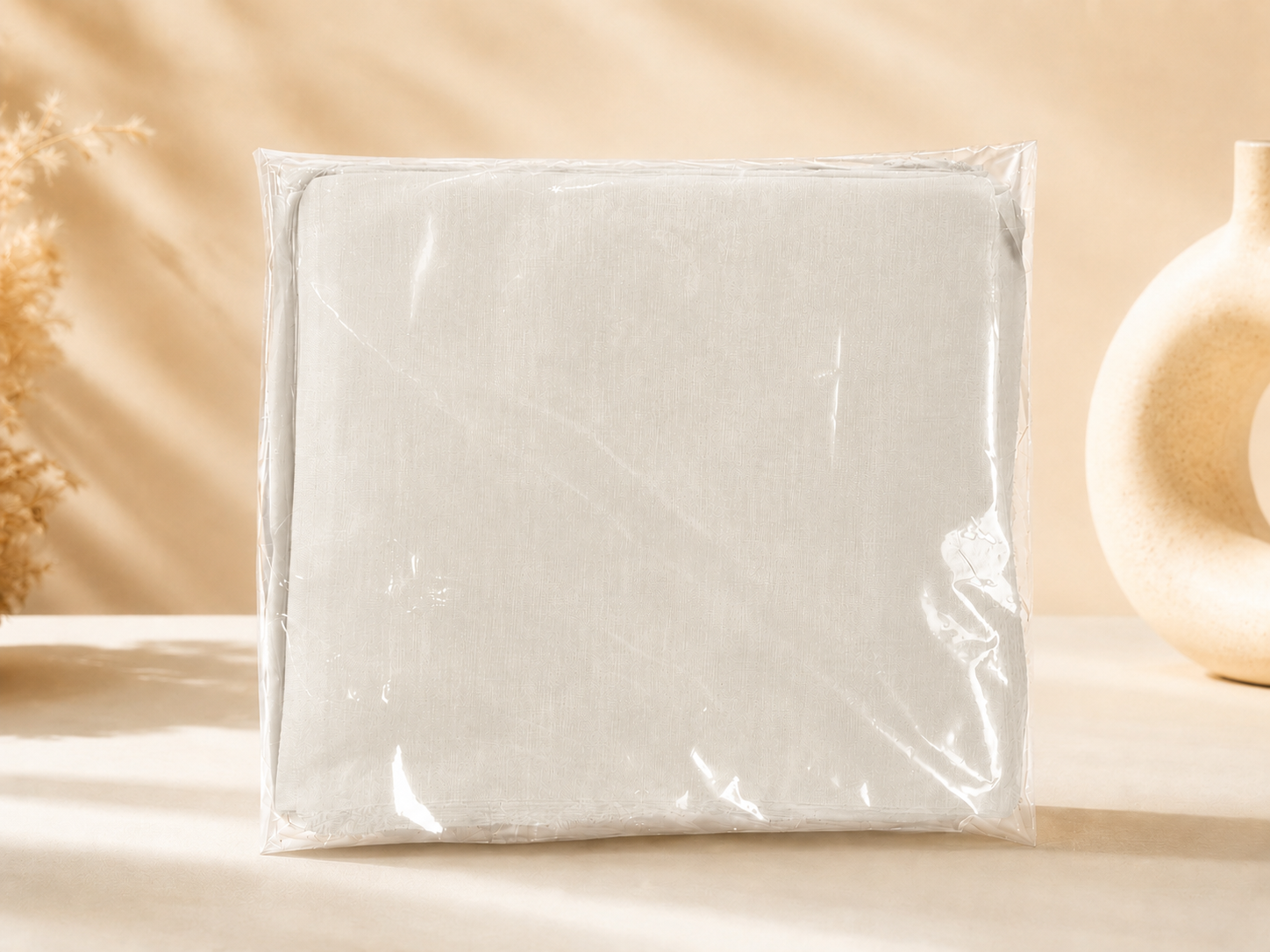 10×10 Inches Cotton Fabric Tissues – Pack of 50