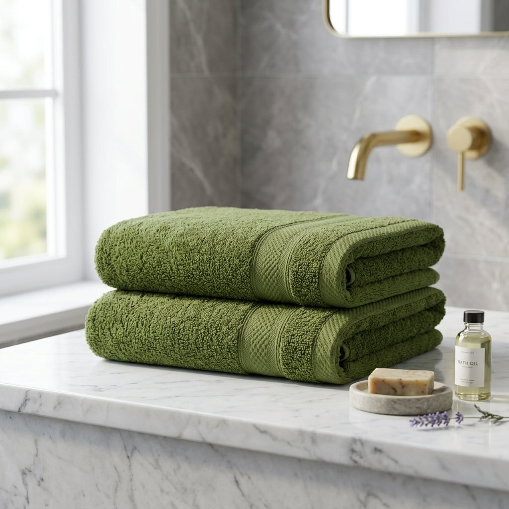 Premium Cotton Towel 480 GSM