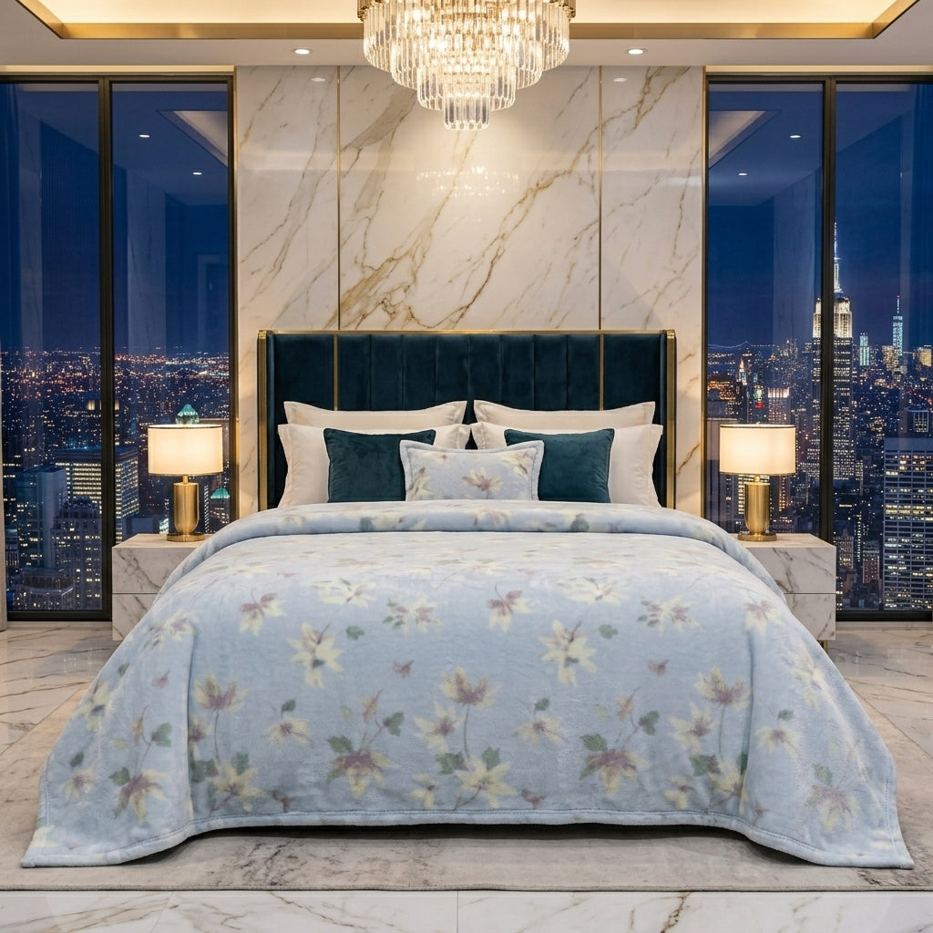 Fleece Blanket (Single Ply)-Warda 2015