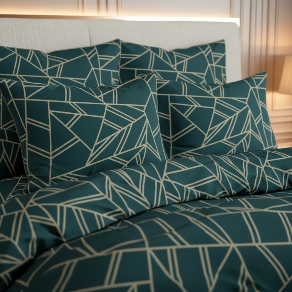 EMBER Comforter Set- 7 Pcs