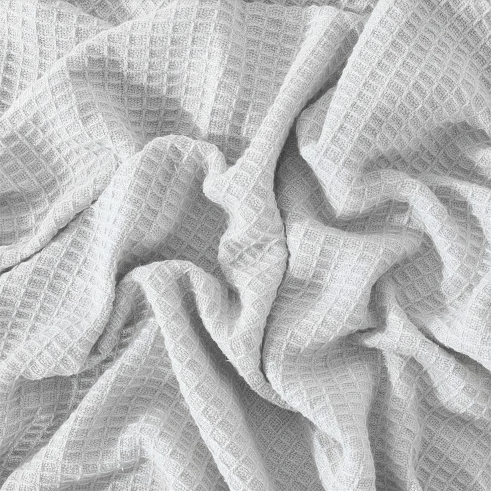 Thermal Blanket Waffle Knit-Pure White