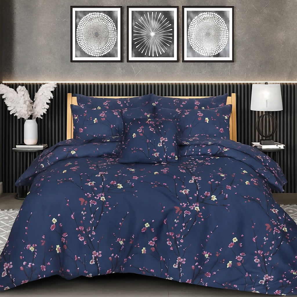 sebedo Comforter Set- 7 Pcs