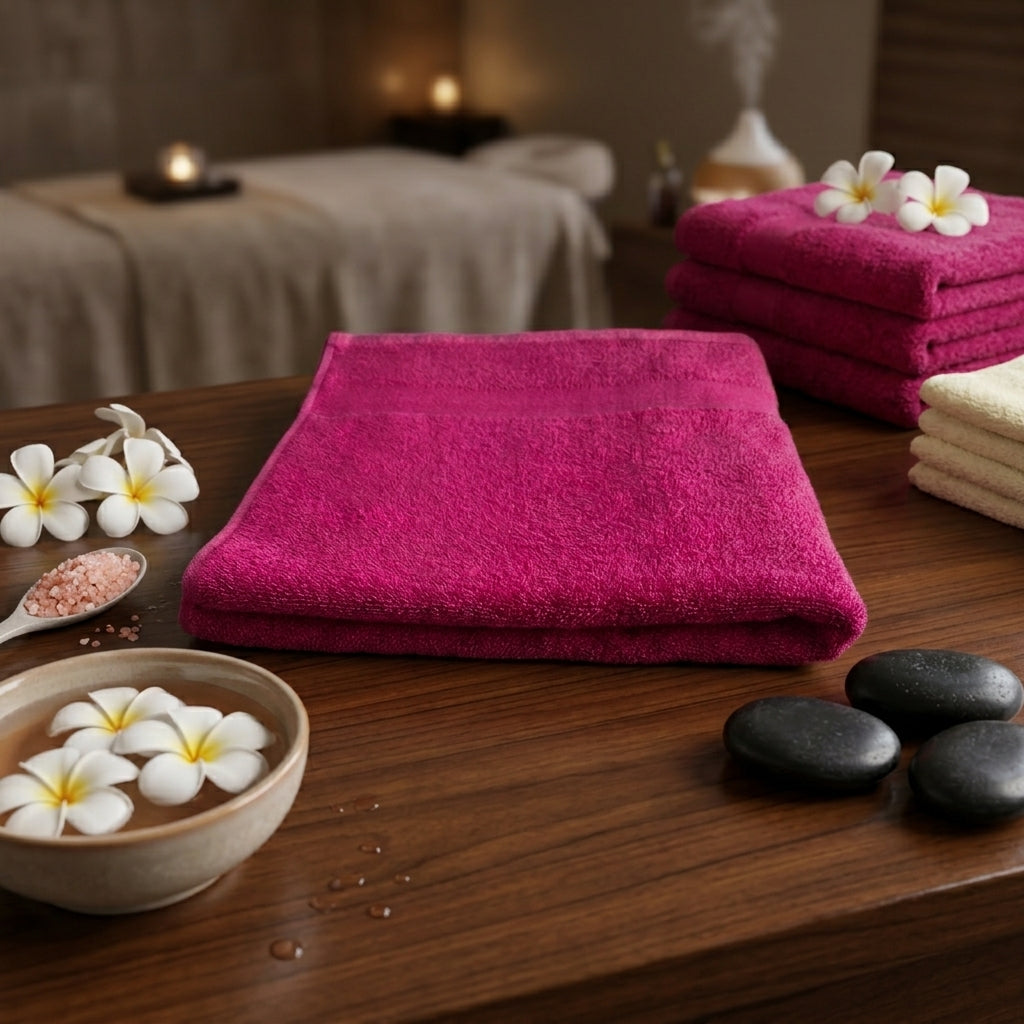 Premium Cotton Bath Towel – Soft, Absorbent & Durable