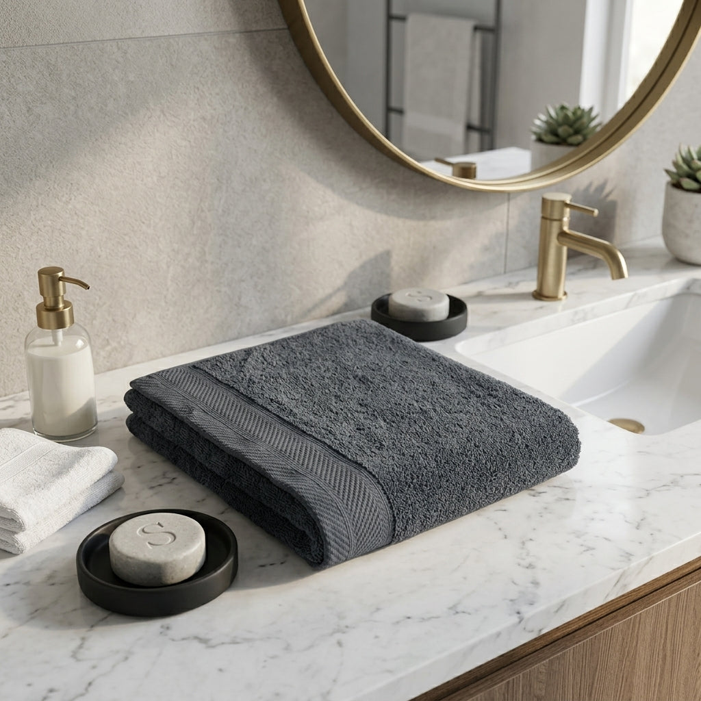 Premium Cotton Bath Towel – Soft, Absorbent & Durable